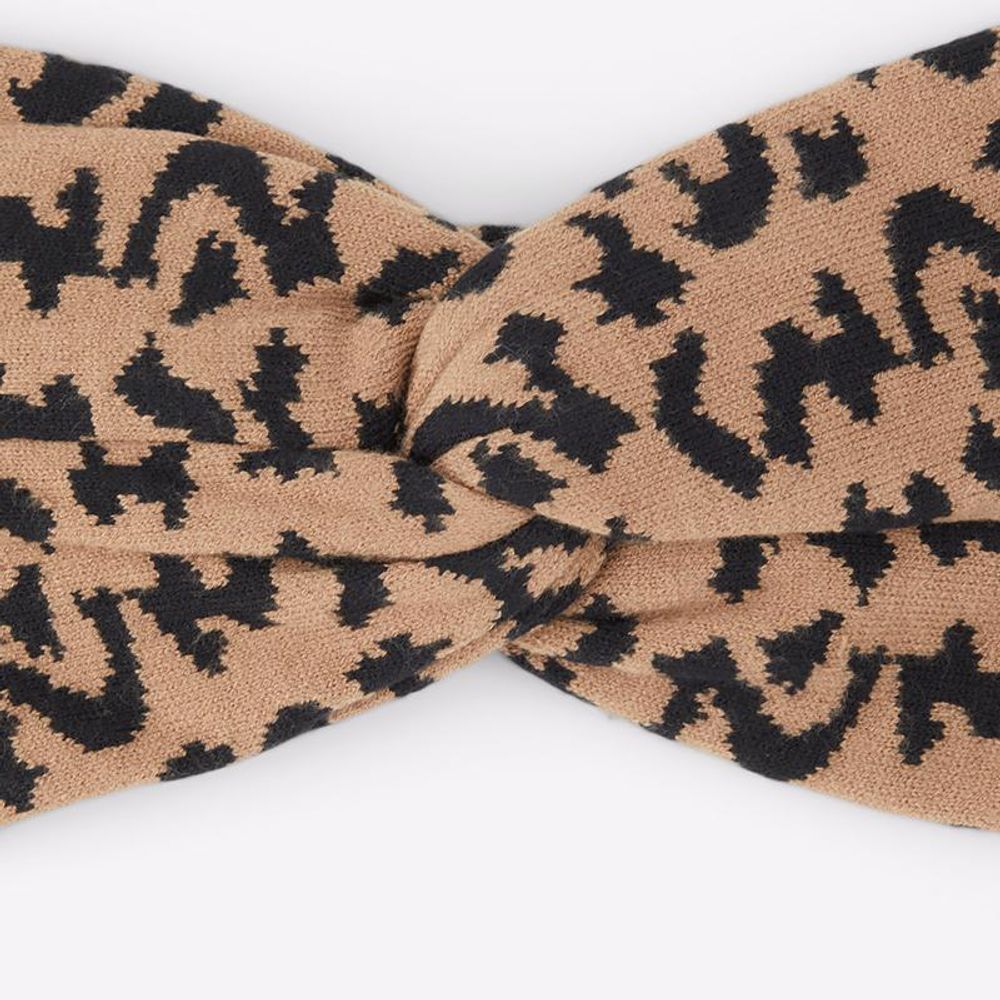 ALDO Polyamide Polyester Viscose Headband - Brown