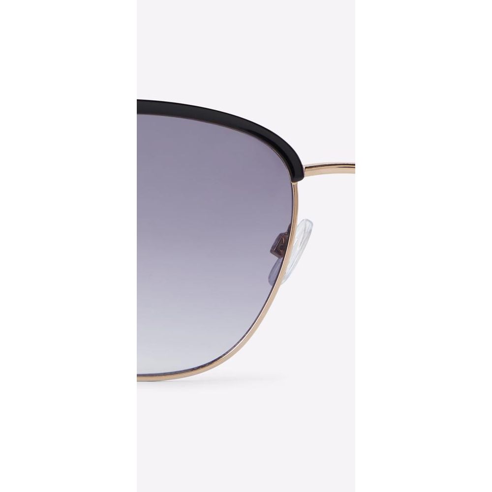 ALDO Polycarbonate Acrylic & Copper Sunglasses - Black Copper Gold Multicolor