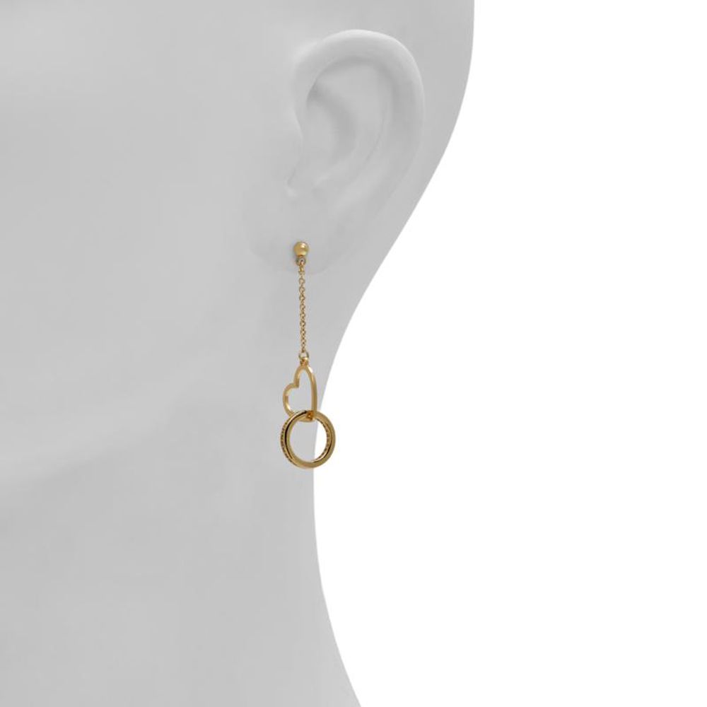ALDO Women's Gold Stainless Steel & Cubic Zirconia Earrings - Gold