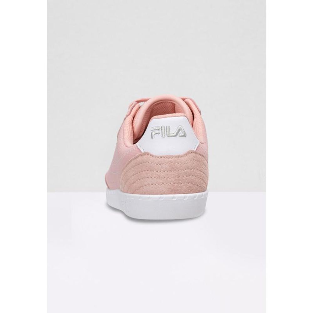 Fila 9 To 5 Women's Low Top Leather & Textile Sneakers - Pink