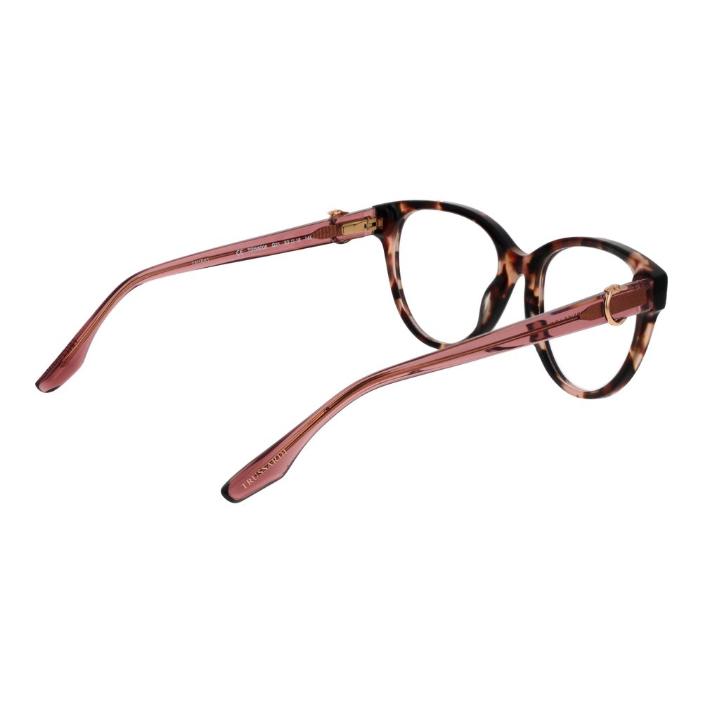 Trussardi Women's Full-Rim Cat-Eye Acetate Eyeglasses Frames - Multicolour