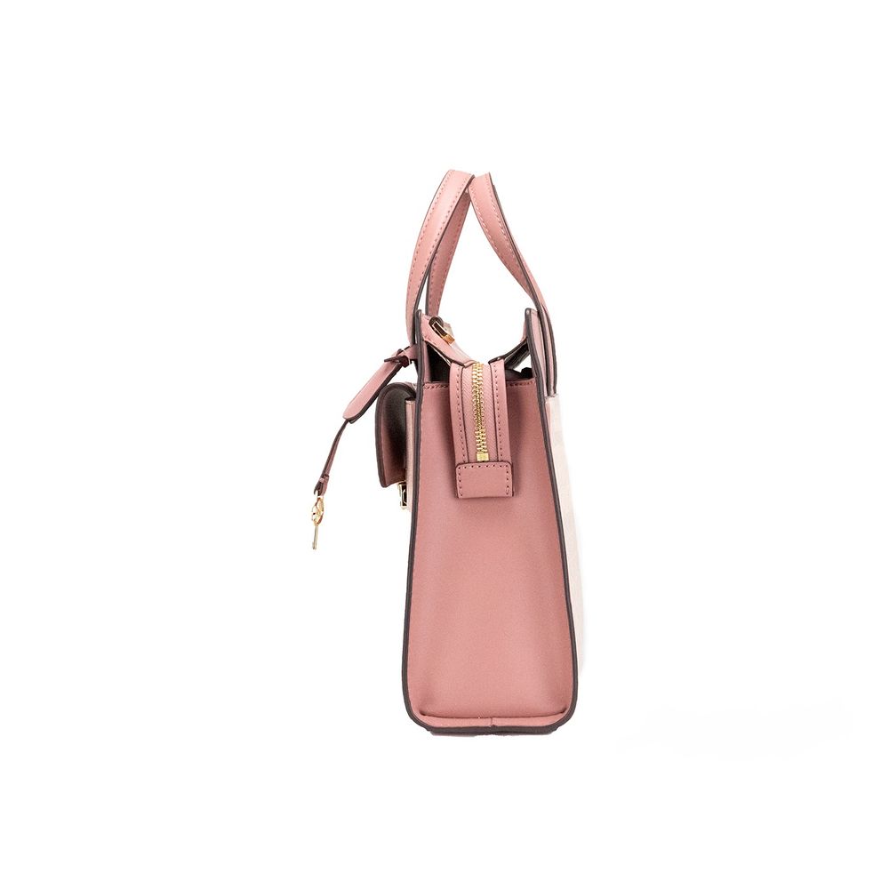 Small Crossbody Tote Handbag by Michael Kors for women in pvc multicolor & signature features a transformative sophistication silhouette, showcasing a secure flap, ample , and versatile crossbody-strap, adjustable-strap & detachable-strap for a transformative sophistication look.