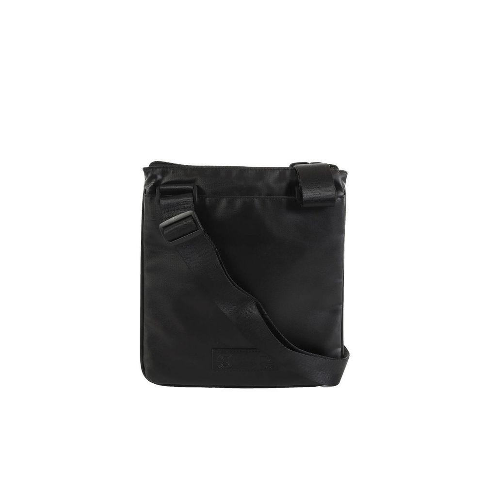 La Martina Polyamide Crossbody Messenger Bag - Black