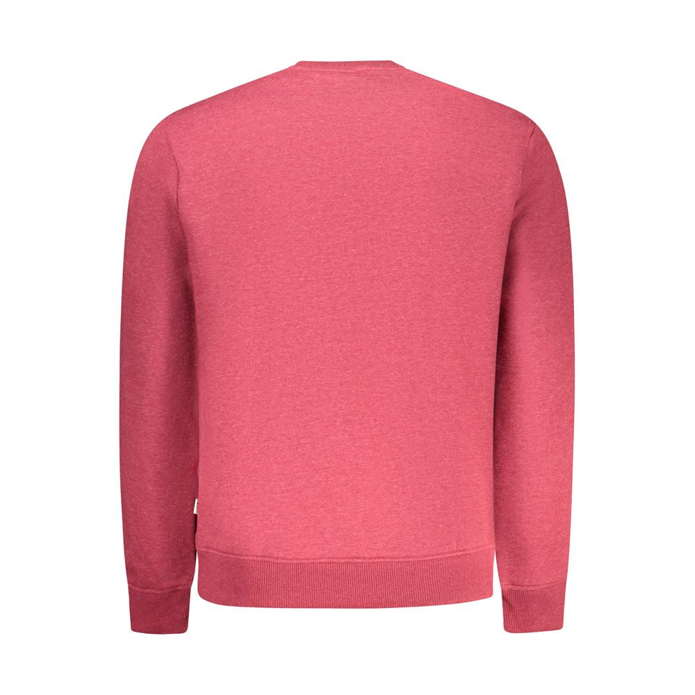 Sweatshirt by Pepe Jeans for men in cotton polyester red presents a smart casual silhouette, featuring a smart casual and for a sophisticated look.