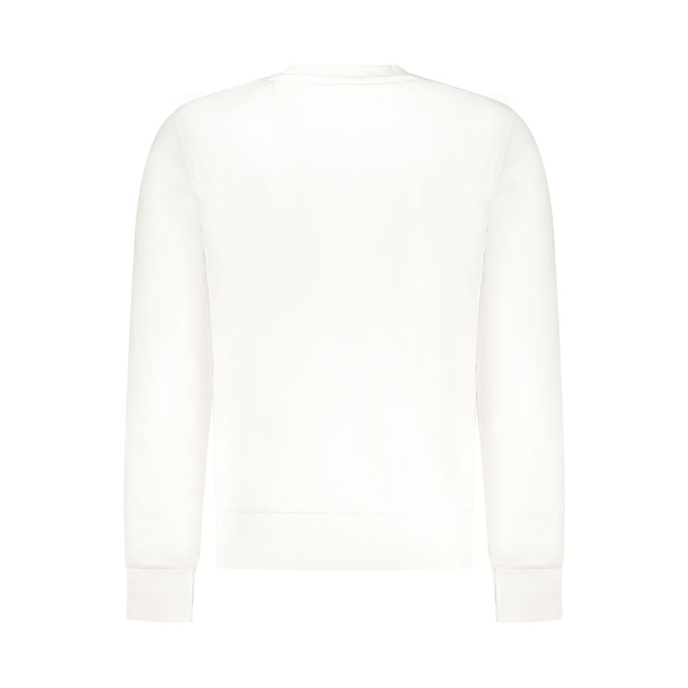 Sweatshirt by North Sails for men in cotton white, signature-print & print features an magnificent silhouette, showcasing a sophisticated and detail for a truly magnificent finish.