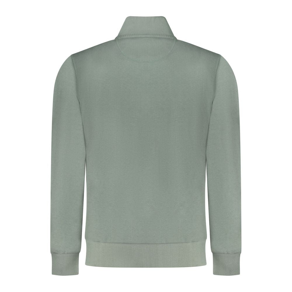 Sweatshirt by North Sails for men in cotton green features an magnificent silhouette, showcasing a sophisticated and detail for a truly magnificent finish.