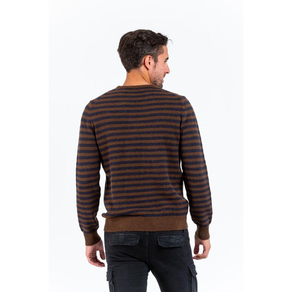 Gas Men's Marabou Wool Polyamide & Polyester Sweatshirt - Cherry Red