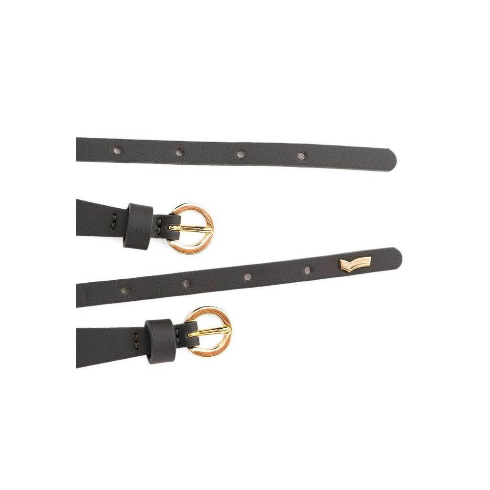 Gas Polyester Polyethylene & Cotton Belt - Gray
