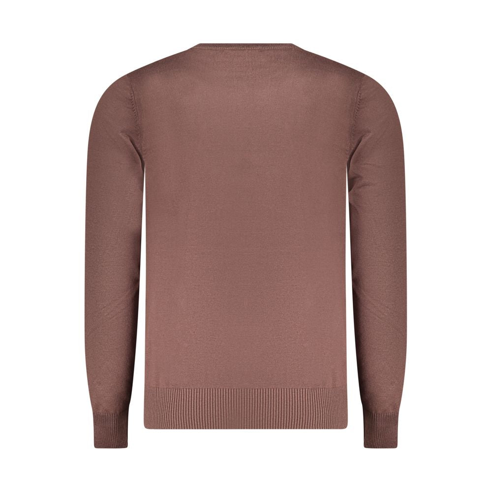Sweatshirt by Coveri Moving for men in nylon & viscose brown showcases a slouchy chic silhouette, artfully detailed with a slouchy chic and for a slouchy chic finish.