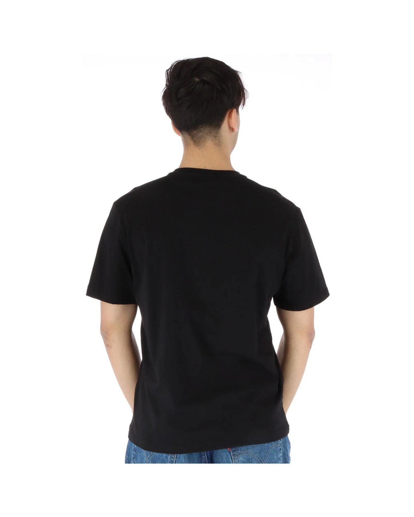 T-Shirt by North Sails for men in cotton black features an on trend silhouette, perfectly showcasing a on trend and for an elevated aesthetic.