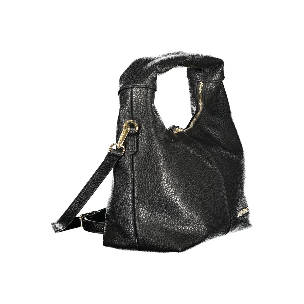 Mario Valentino Polyurethane Handbag - Black Signature