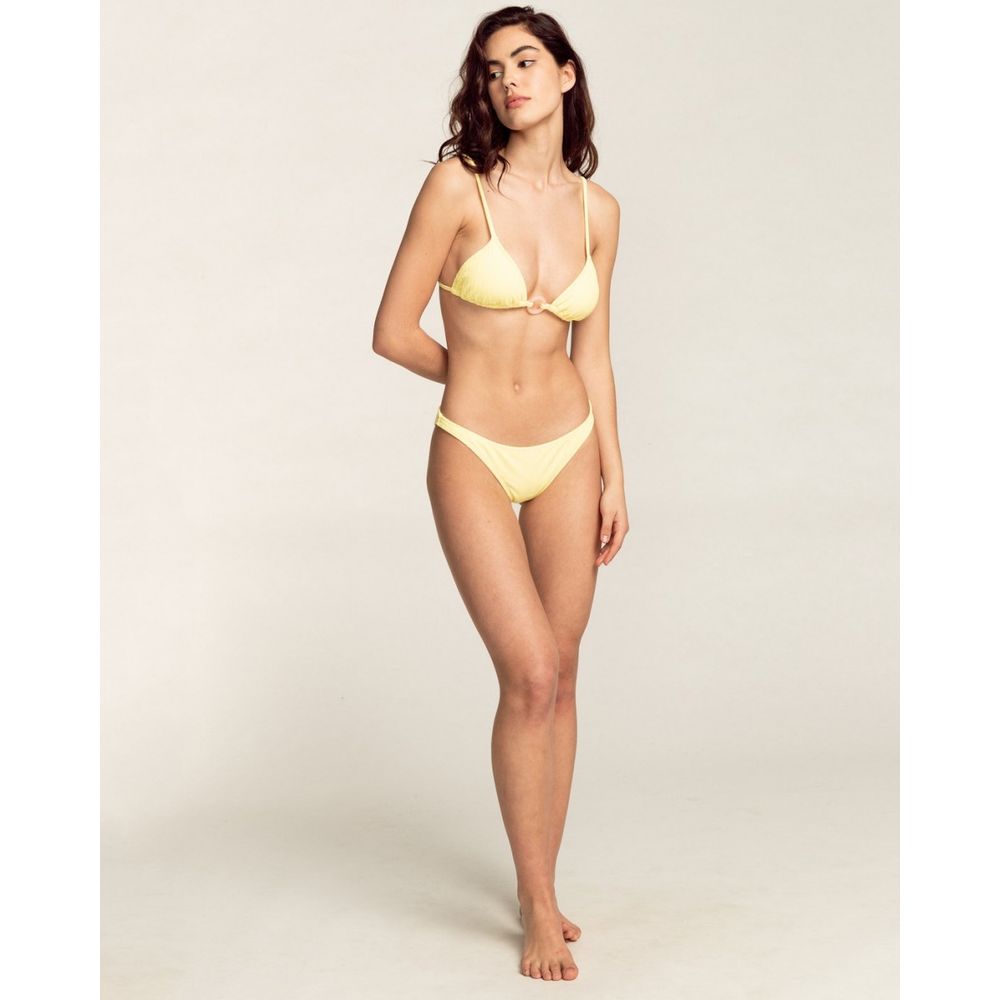 BILLABONG Women's Stretch Polyamide Swim Shorts - Bicolour Yellow