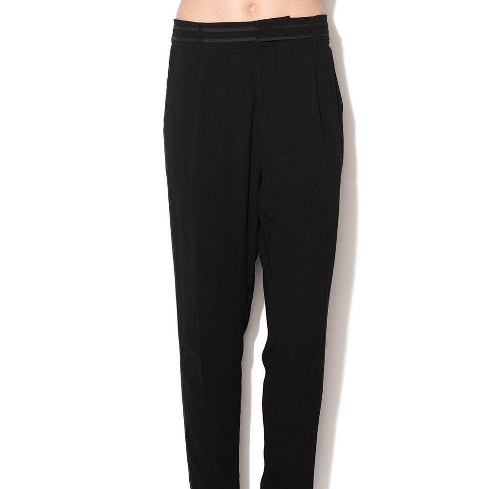 Gas Women's Polyester Casual Pants - Black