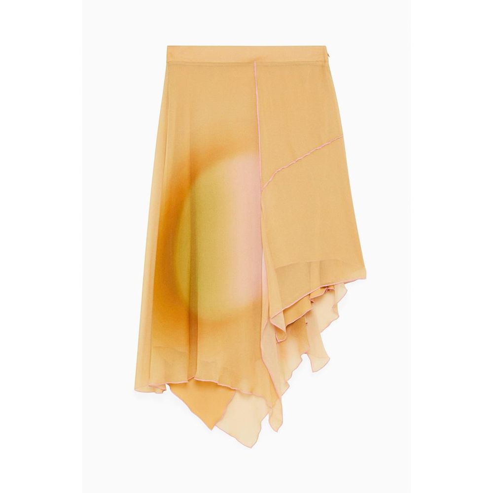 Patrizia Pepe Women's Tailored Viscose Long Skirt - Multicolor Print