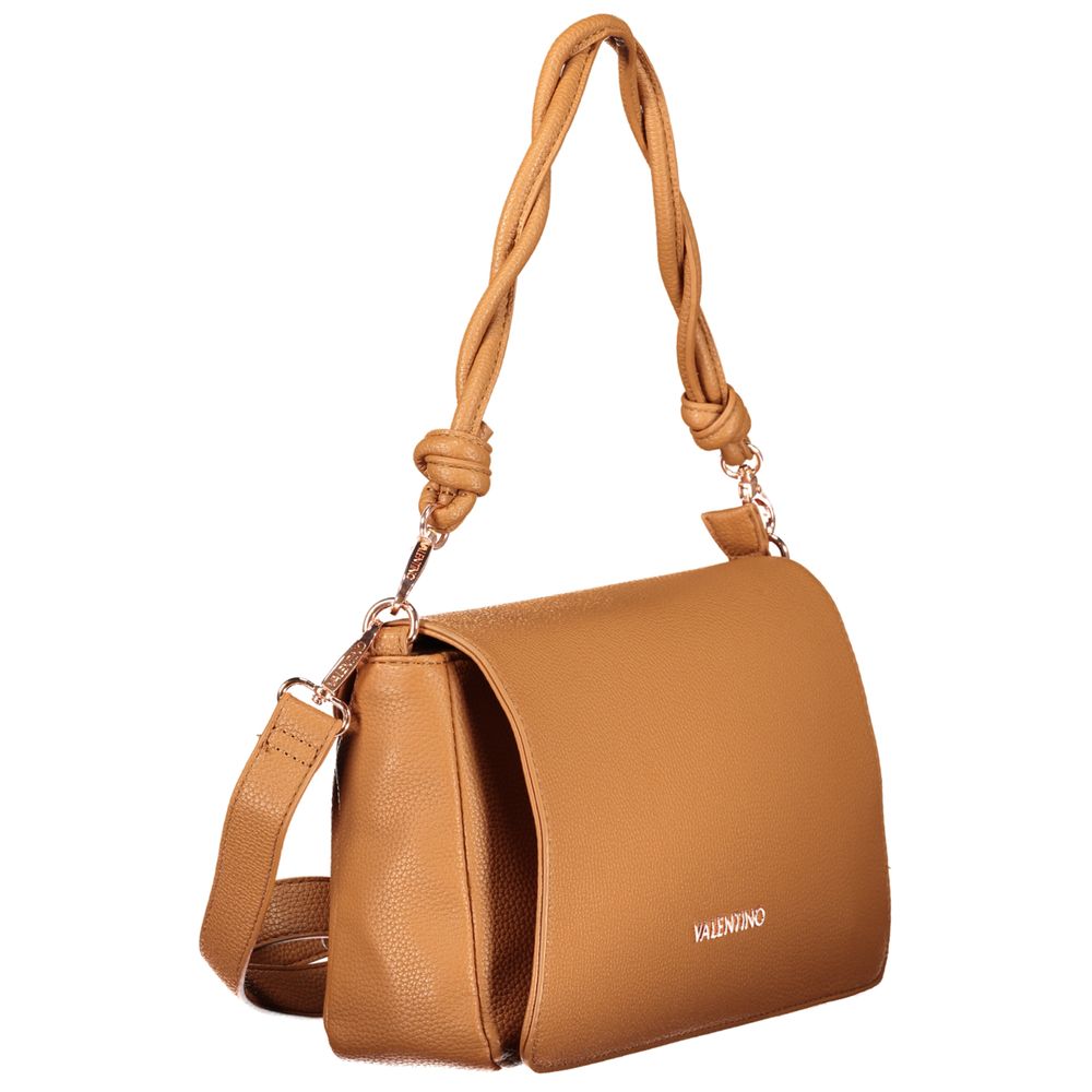 Mario Valentino Grace Polyurethane Handbag - Brown