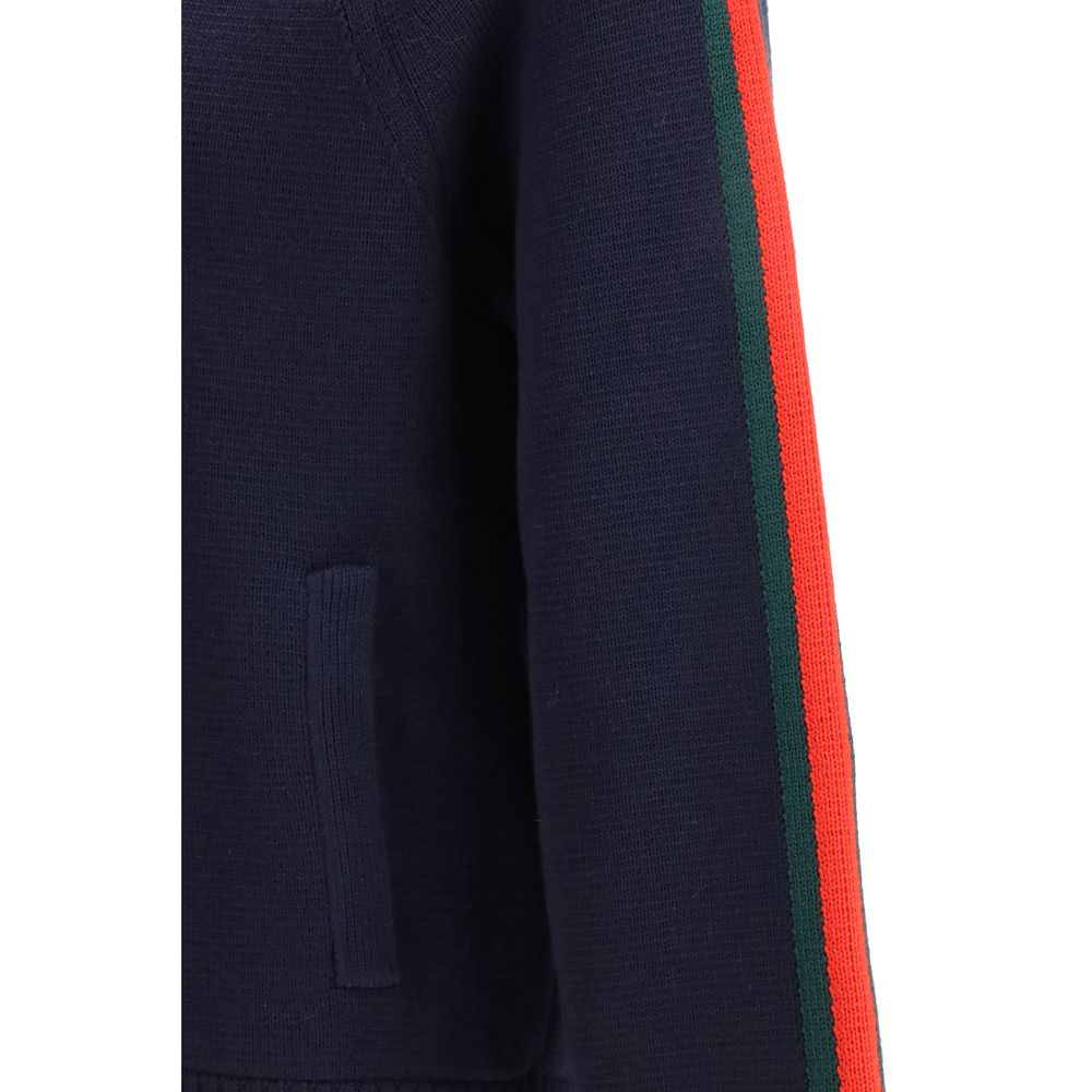Gucci Gg Men's Wool Jacket - Blue