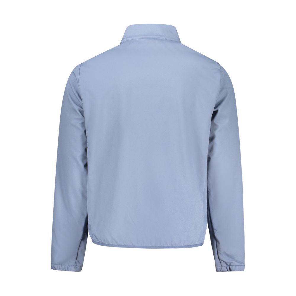 Overcoat by Norway 1963 for men in polyester azzurro showcases a enveloping silhouette, detailed with distinctive thermal & windproof and a enveloping .