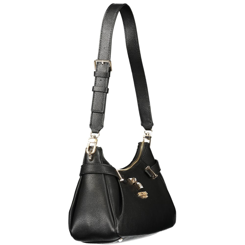 Guess Jeans Yesba Polyurethane Handbag - Black