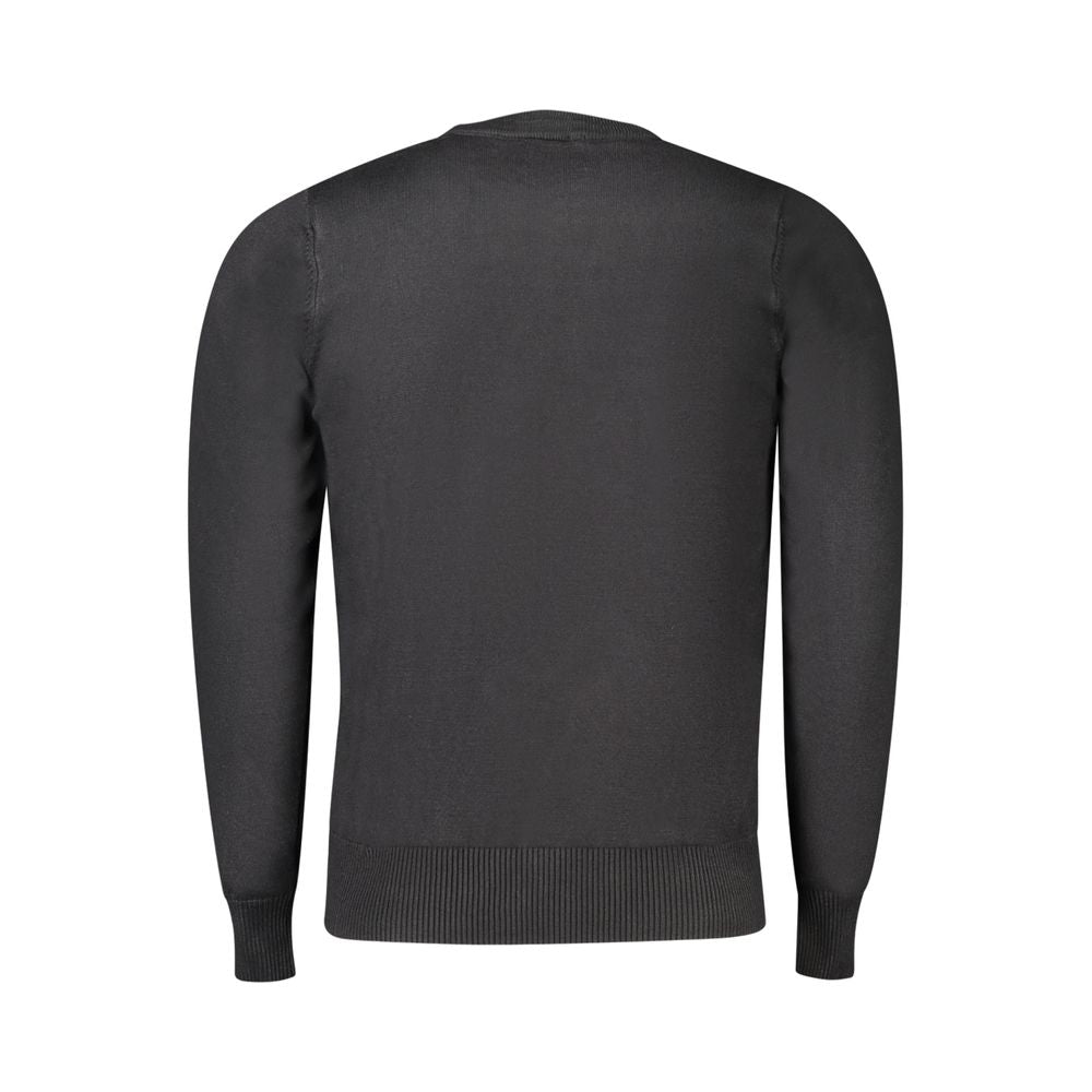 Activewear Sweatshirt by Coveri Moving for men in viscose polyester cotton black presents a ergonomic silhouette, showcasing a sophisticated and detailed with premium adjustable-waistband for a ergonomic finish.