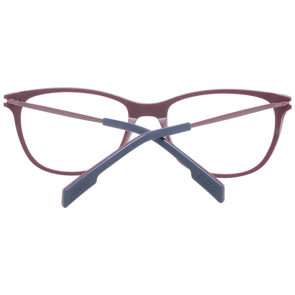Eyeglasses Frames by Reebok for unisex in blue showcases a reflective silhouette, artfully incorporating a sophisticated blue coloured frame with a distinct full-frame frame design.