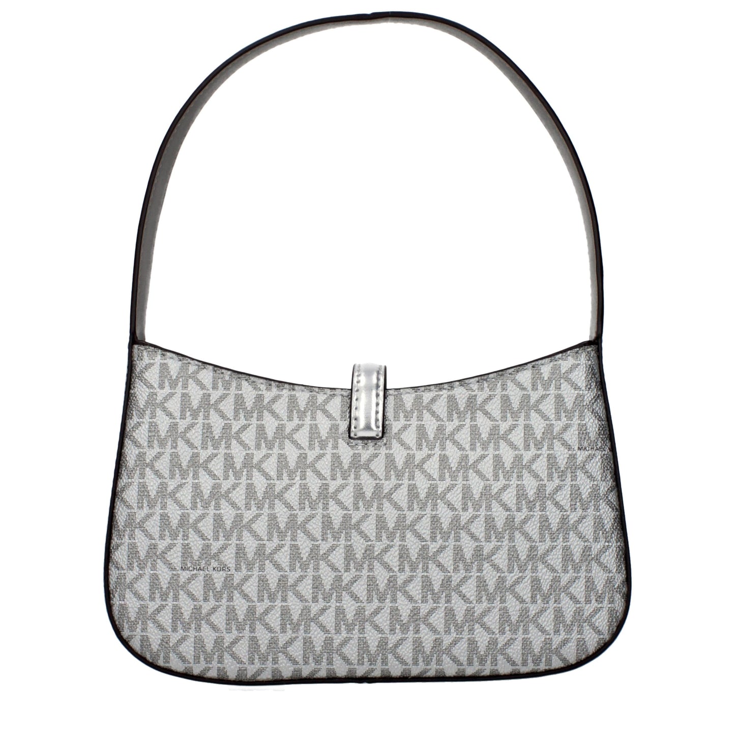 Handbag by Michael Kors for women in fabric gray & silver features a exquisite silhouette, showcasing a secure and exquisite with versatile adjustable-strap for a exquisite finish.