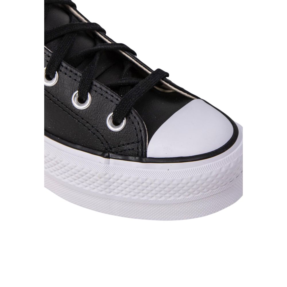 Converse Women's High-Top Casual Polyethylene & Polyurethane Sneakers - Black