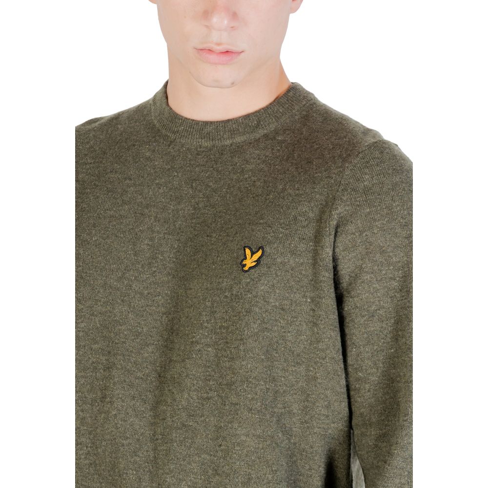 Lyle & Scott Men's Crew-Neck Wool 7 Nylon Sweatshirt - Bicolour
