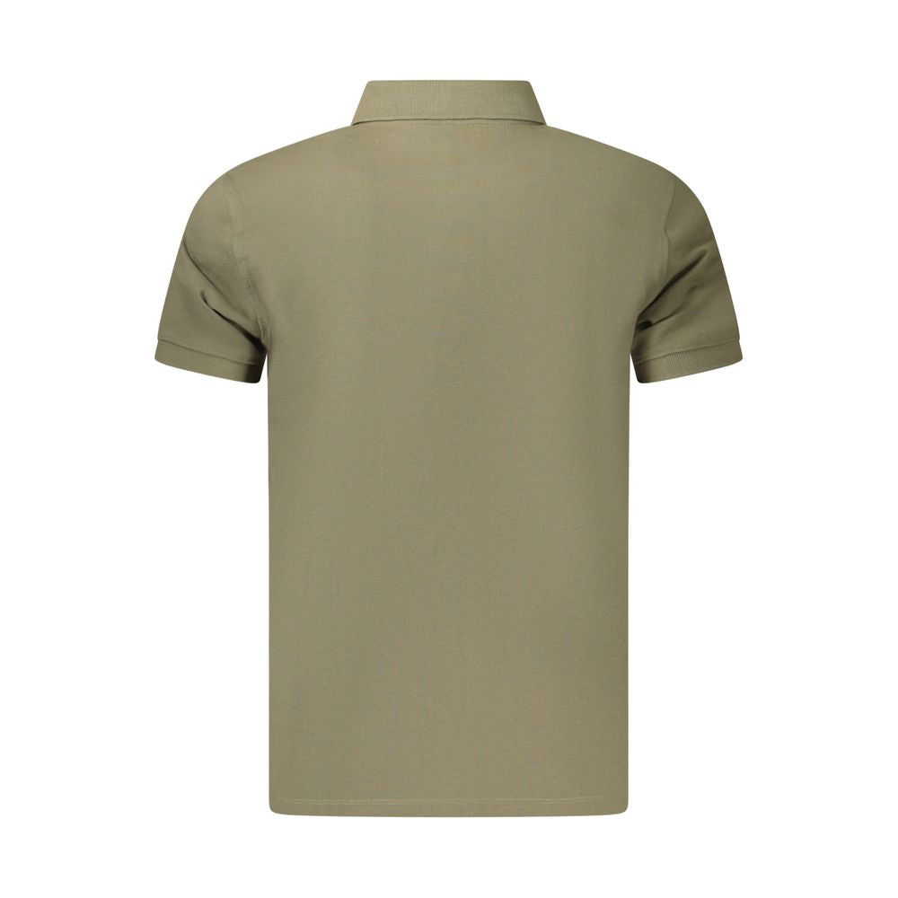 Polo Shirt by Timberland for men in cotton green presents a distinguished silhouette, showcasing a sophisticated and distinguished for a truly distinguished finish.