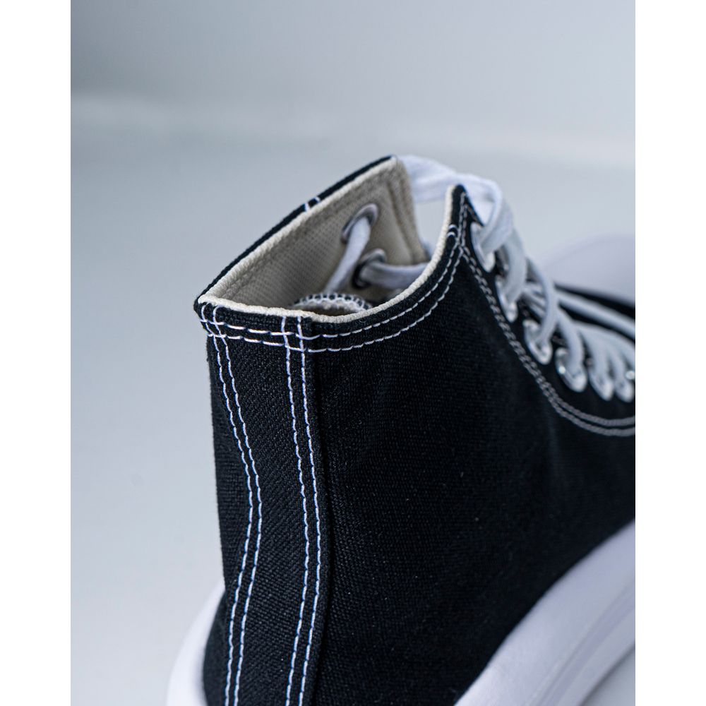 Converse Women's Fashion Cotton & Rubber Sneakers - Black