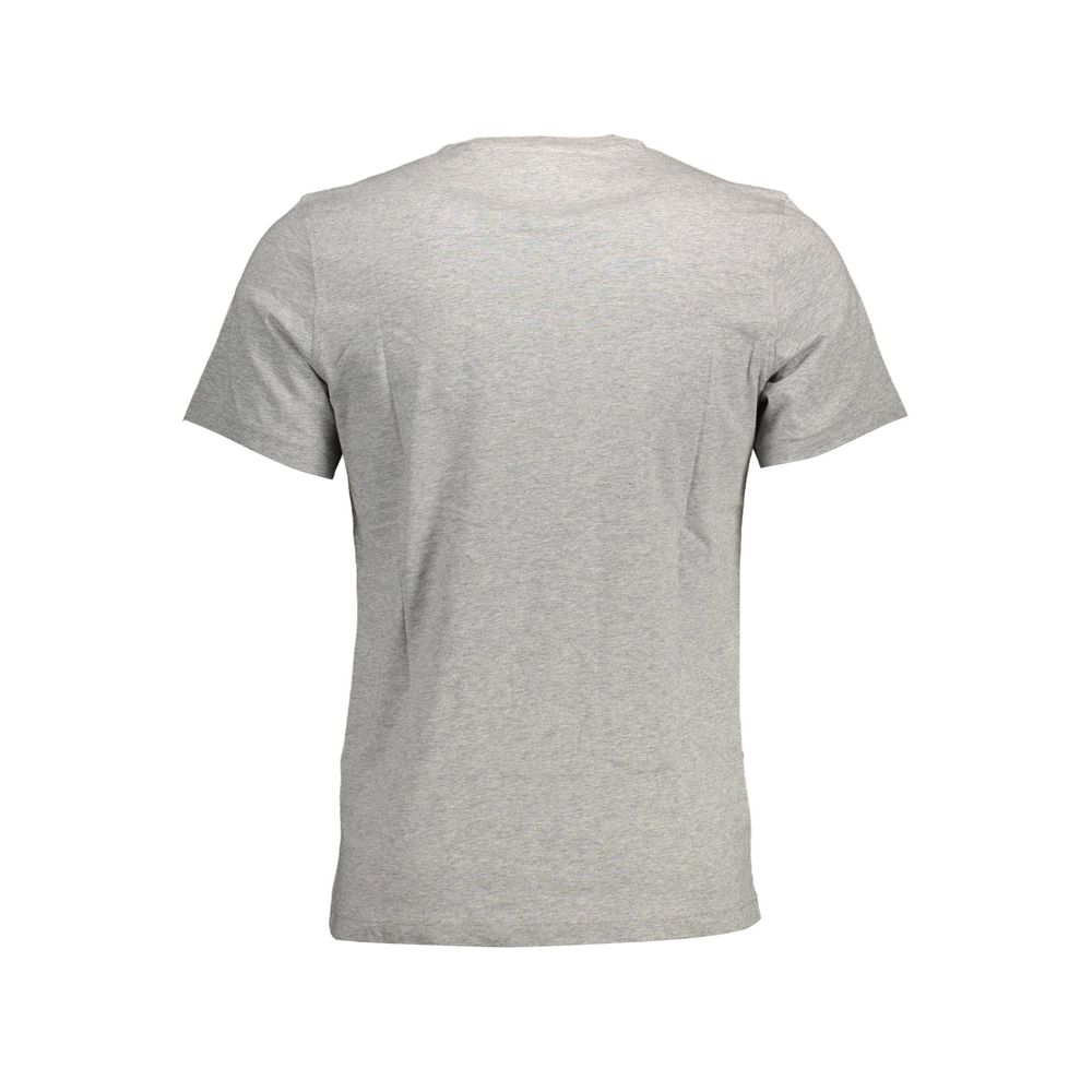 Tommy Hilfiger Men's Short-Sleeve Crew Neck Organic Cotton T-Shirt - Gray Signature