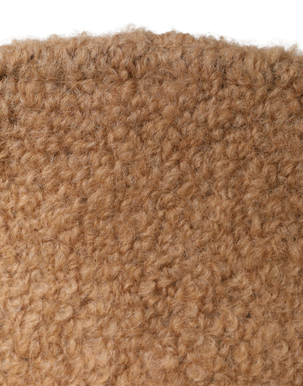 Dolce & Gabbana Fedora Nylon Fur & Virgin Alpaca Wool - Beige