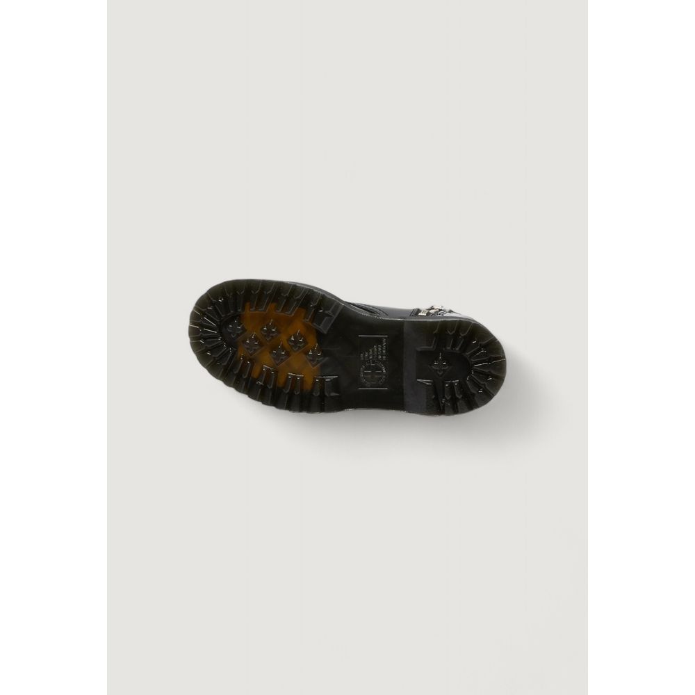 Lace-Up Combat Boots by Dr. Martens for women in pvc black features an high-performance silhouette, showcasing the sophisticated design of the Women's PVC Lace-Up Combat Boots with a and a refined .