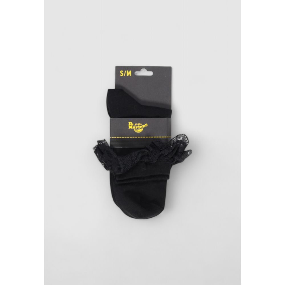 These Socks by Dr. Martens for women in stretch poly cotton black present a utilitarian silhouette from the Women's Stretch Poly Cotton Socks collection, offering a utilitarian fit and refined aesthetic.