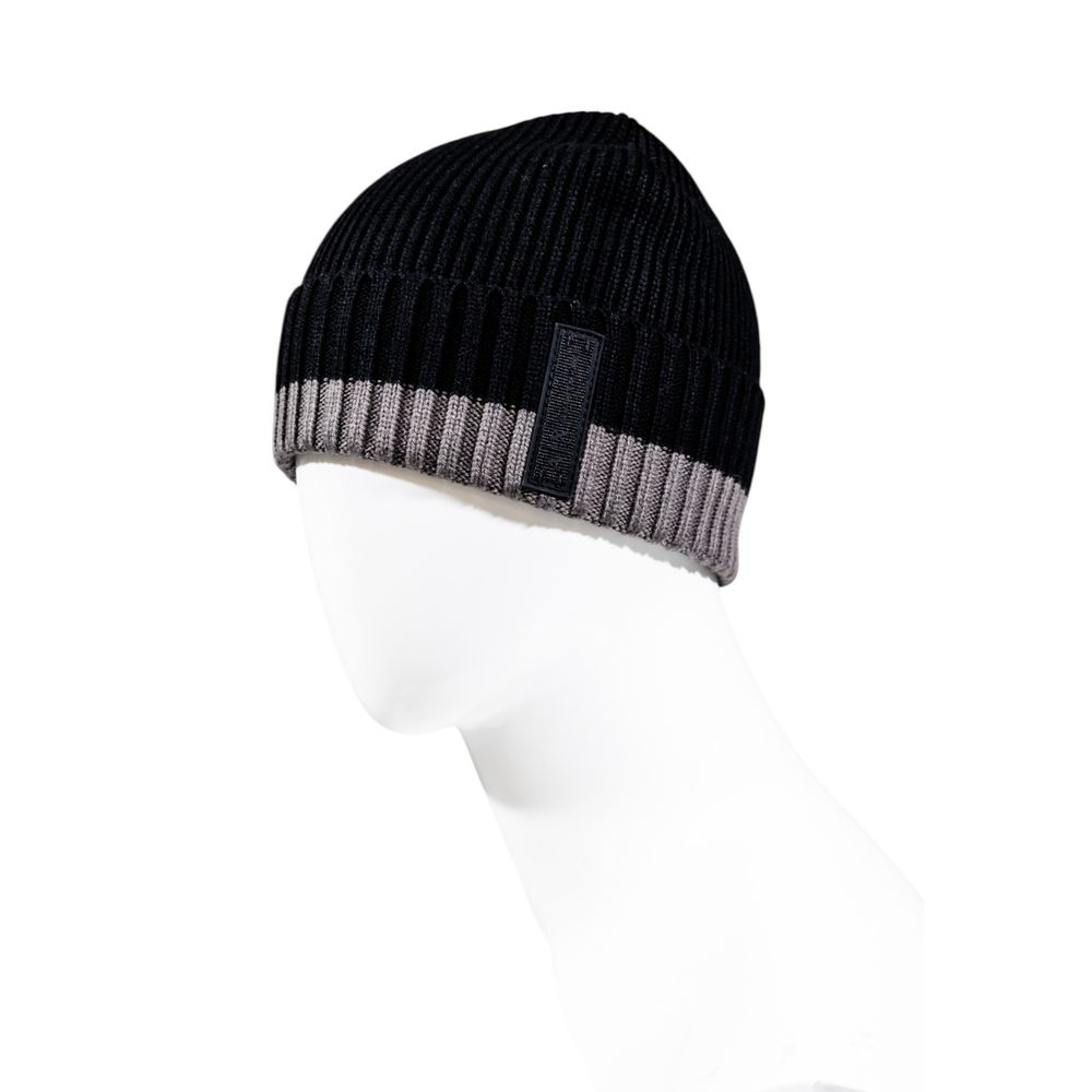 Hat by Armani Exchange for men in cotton & marabou wool presents a refined silhouette from the Cotton & Marabou Wool Hat collection, showcasing a refined design that defines modern luxury.