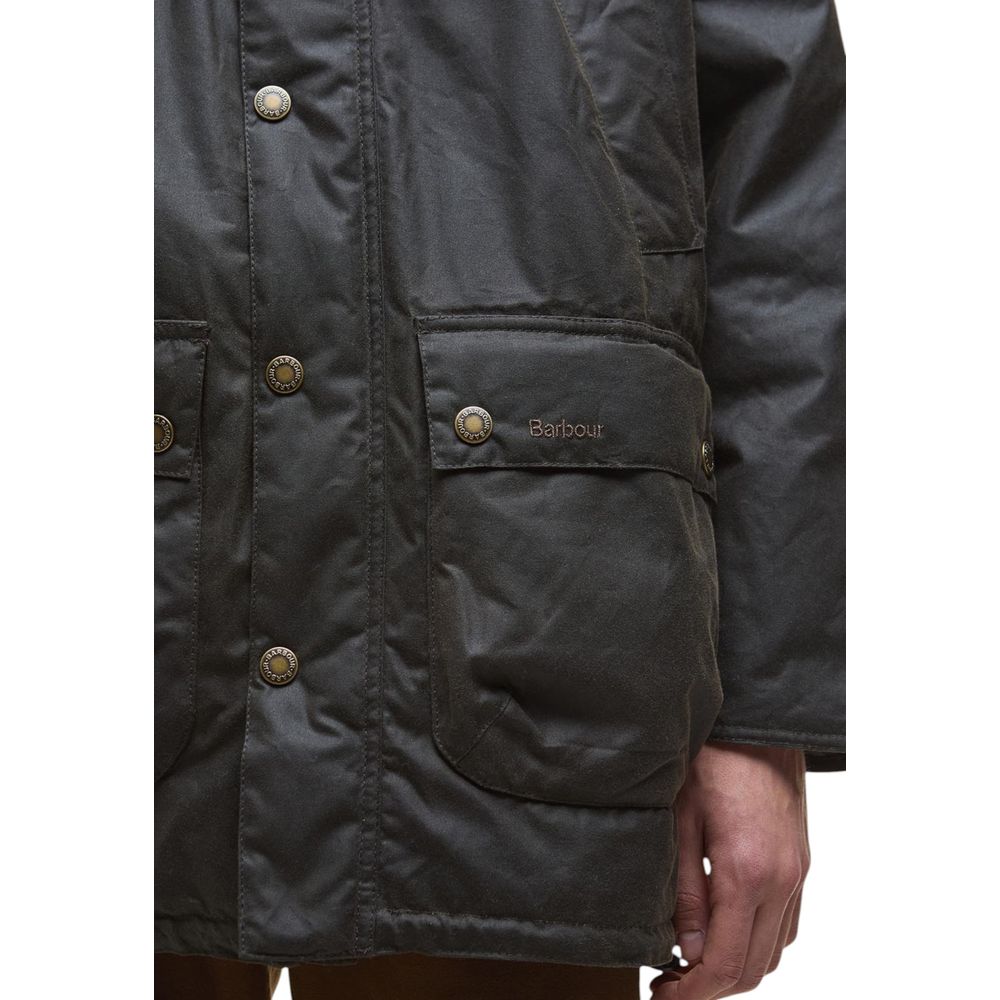 Barbour Men's Cotton & Metal Hooded Parka - Green