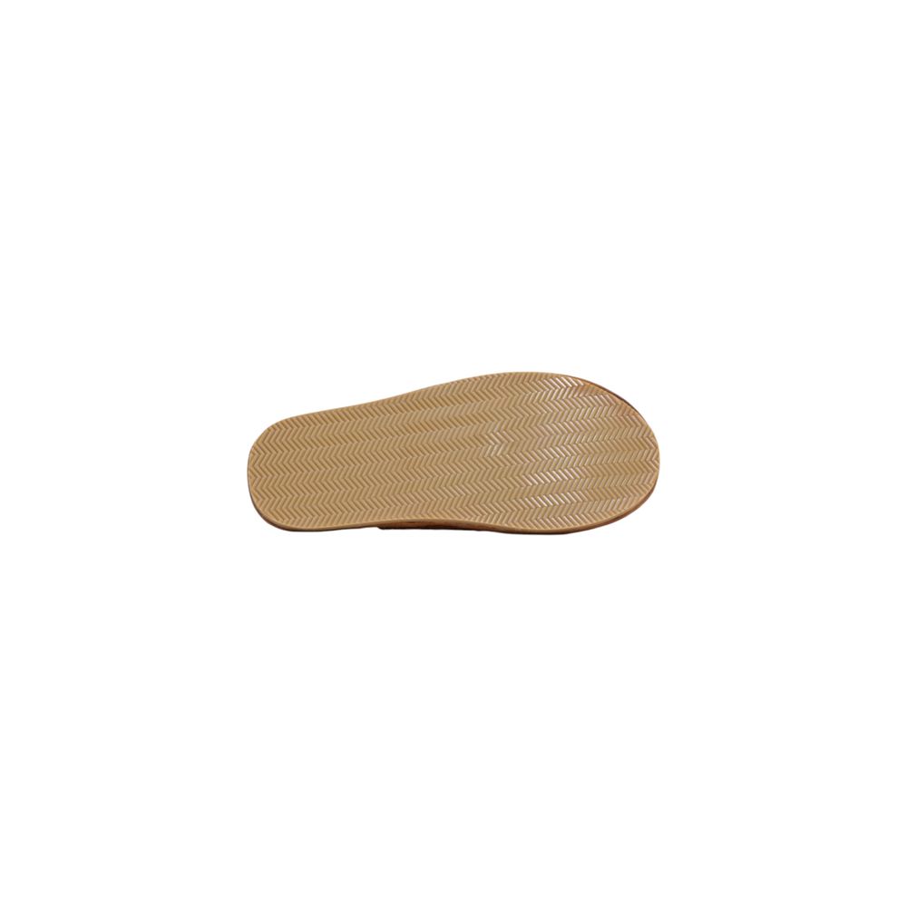 Slip-On Slippers by Ralph Lauren for men in polypropylene brown & tan presents a effortless silhouette, showcasing the elegant Men's Polypropylene Slip-On Slippers design with its unique and sophisticated .