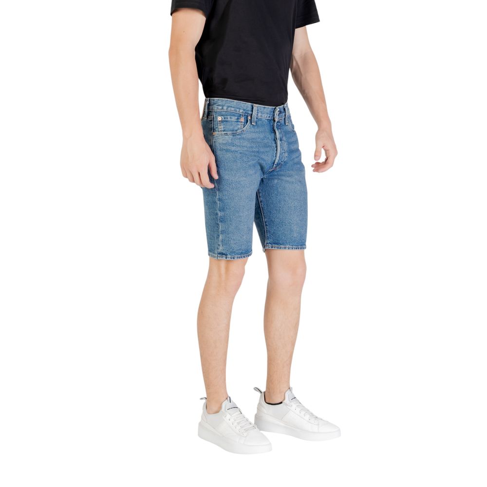Levi's Men's Stretch Denim Cotton Shorts - Blue