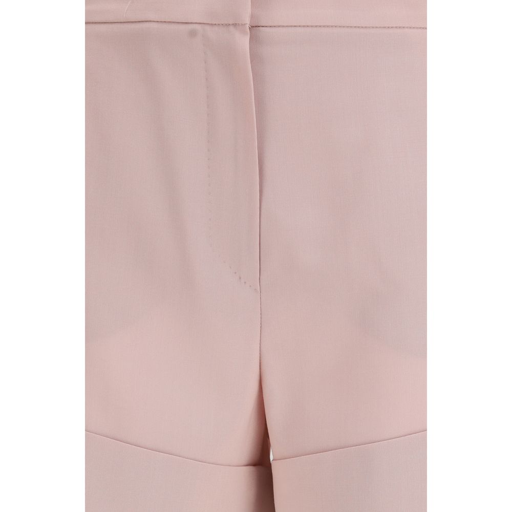Max Mara Women's Flared Regular Fit Canvas Mohair Silk & Wool Bermuda Shorts - Multicolor