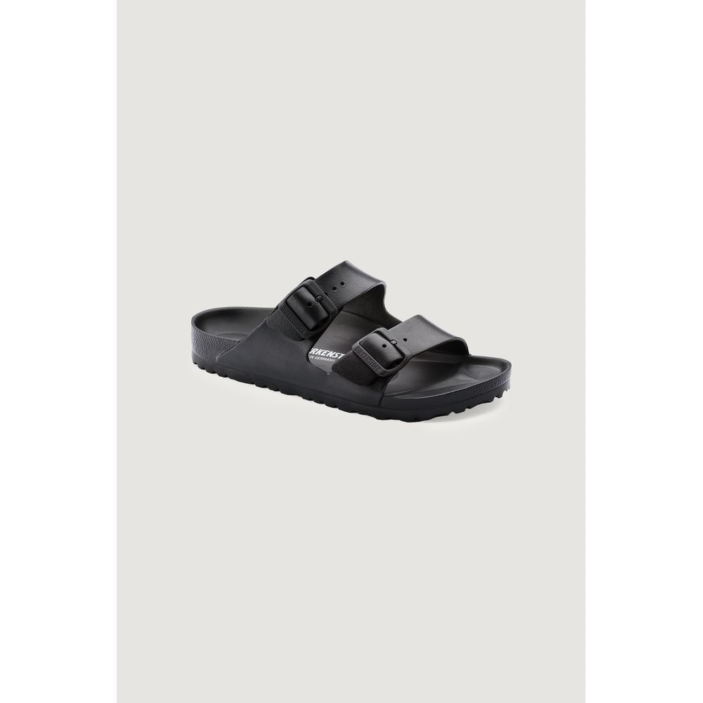 Birkenstock Men's Lightweight Polyester Flat Sandals - Black