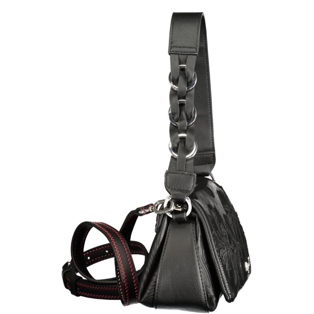 Desigual Polyurethane Handbag - Black