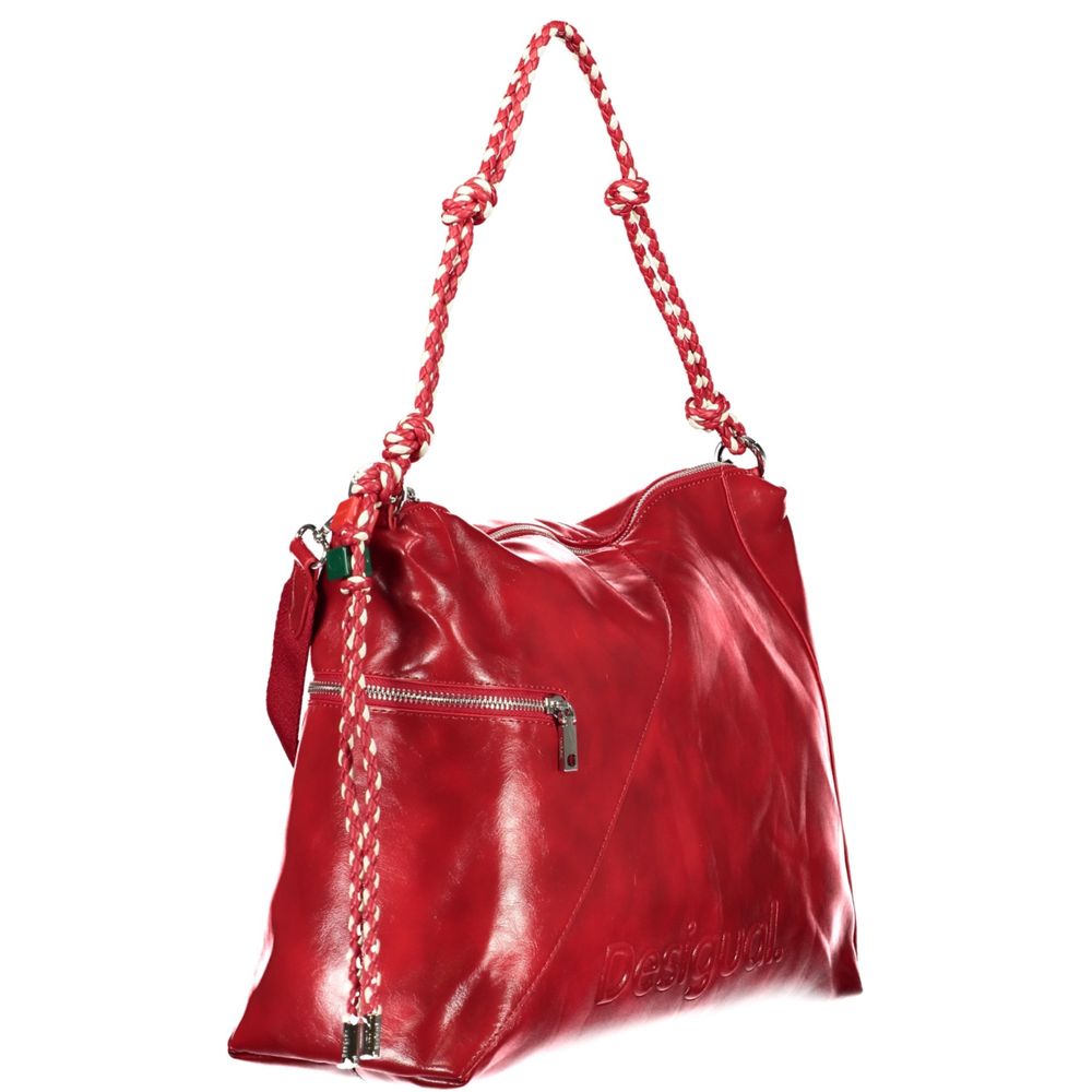 Desigual Polyethylene Handbag - Red