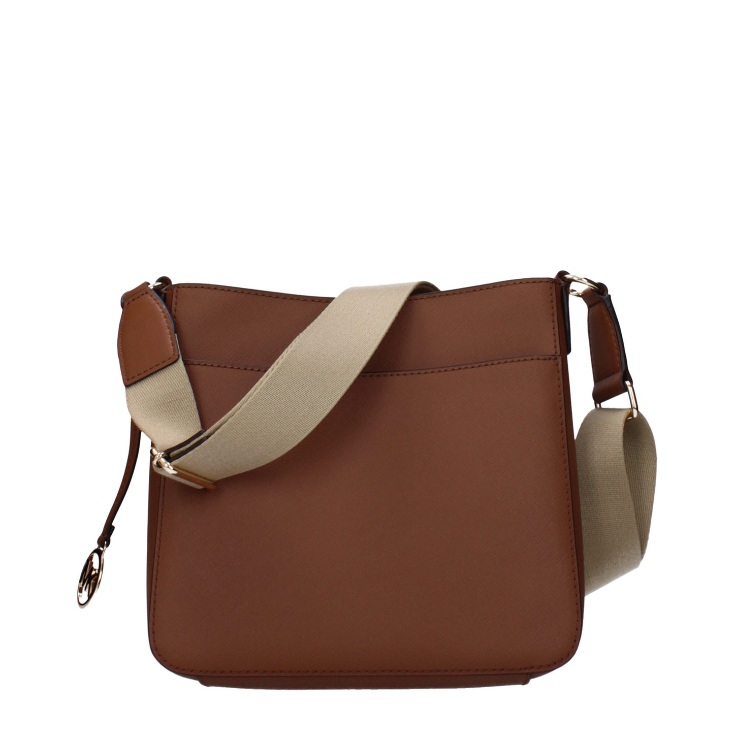 Shoulder Bag by Michael Kors for women in leather brown features a stately silhouette, showcasing a secure , ample , and stately shoulder-strap & adjustable-strap for a stately finish.