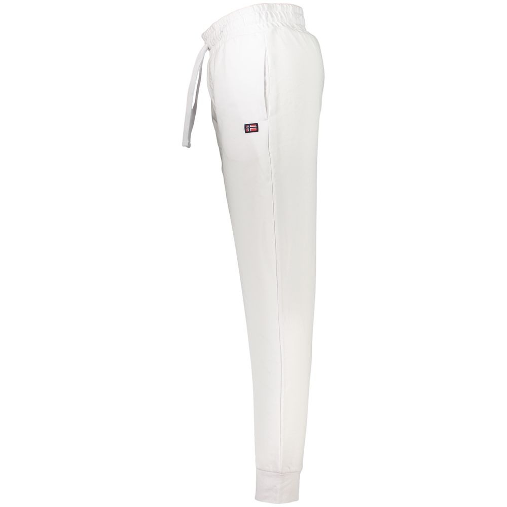 Joggers by Norway 1963 for men in cotton polyester white features a refined silhouette with a refined athletic, defined by a and a refined long for a refined finish.
