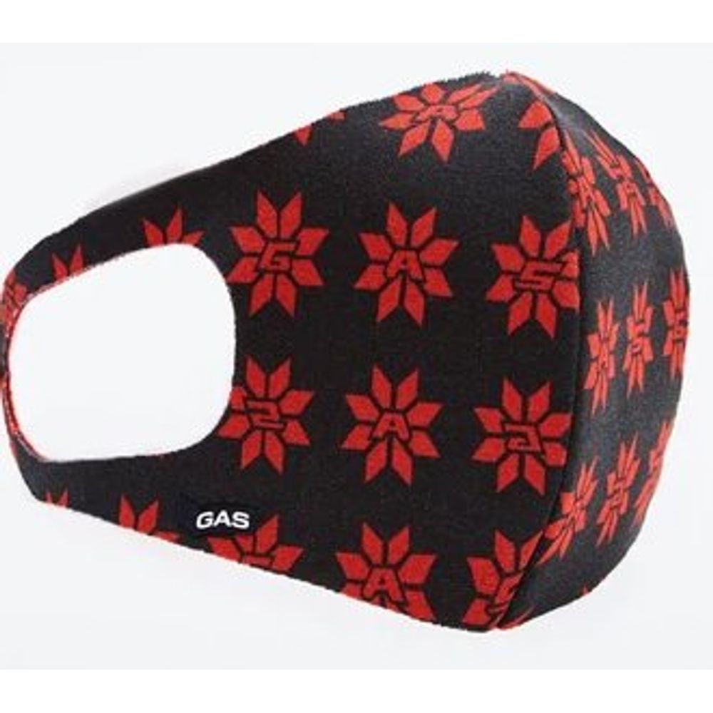 Gas Polyurethane & Cotton Face Mask - Black