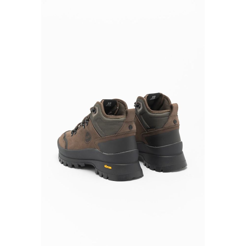 Colmar Men's Polyester Leather Ankle Boots - Bicolour Black