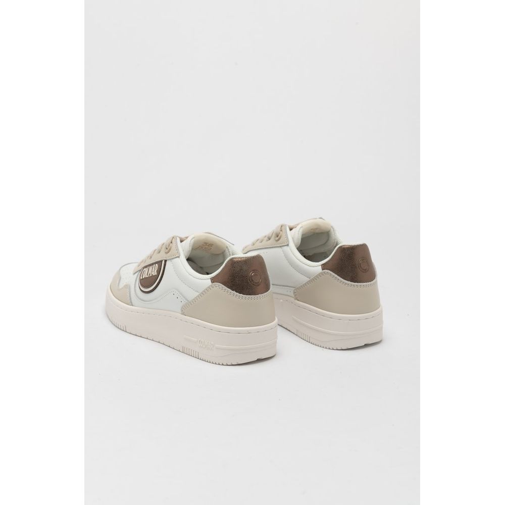 Colmar Women's Low Top Leather Sneakers - Bicolour