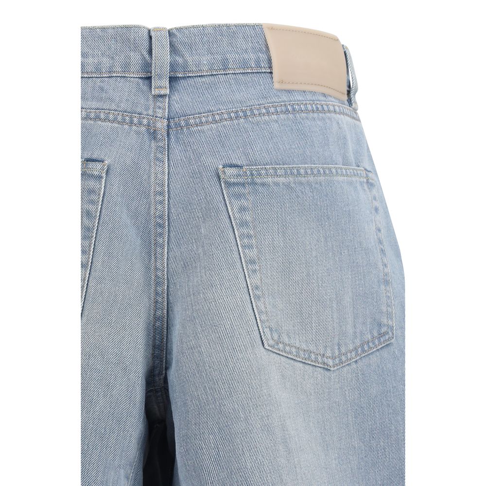Denim Shorts by Our Legacy for women in cotton denim blue features an effortlessly on trend silhouette, showcasing a effortlessly on trend regular-fit and long short cut with a comfortable for a refined look.