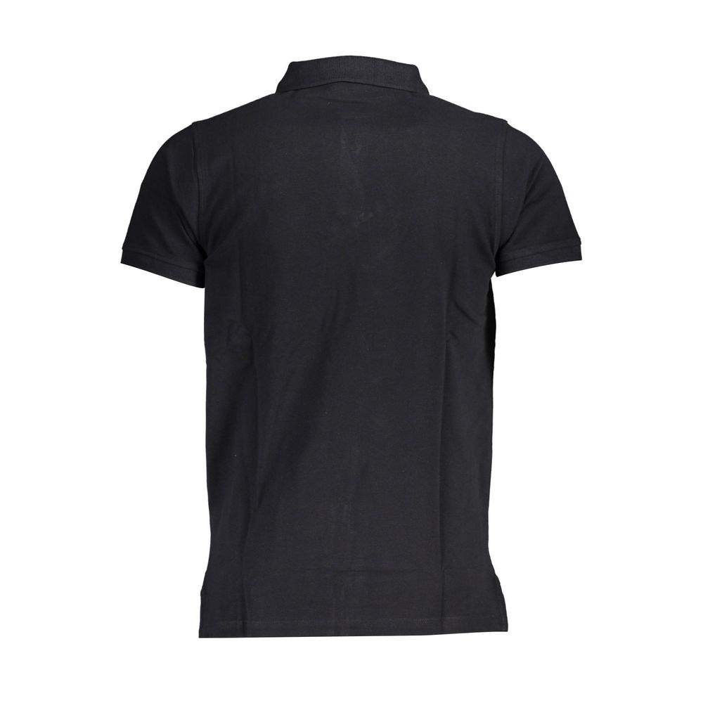 Polo Shirt by Norway 1963 for men in cotton black & green presents a sleek silhouette, featuring a refined and for a sleek finish.