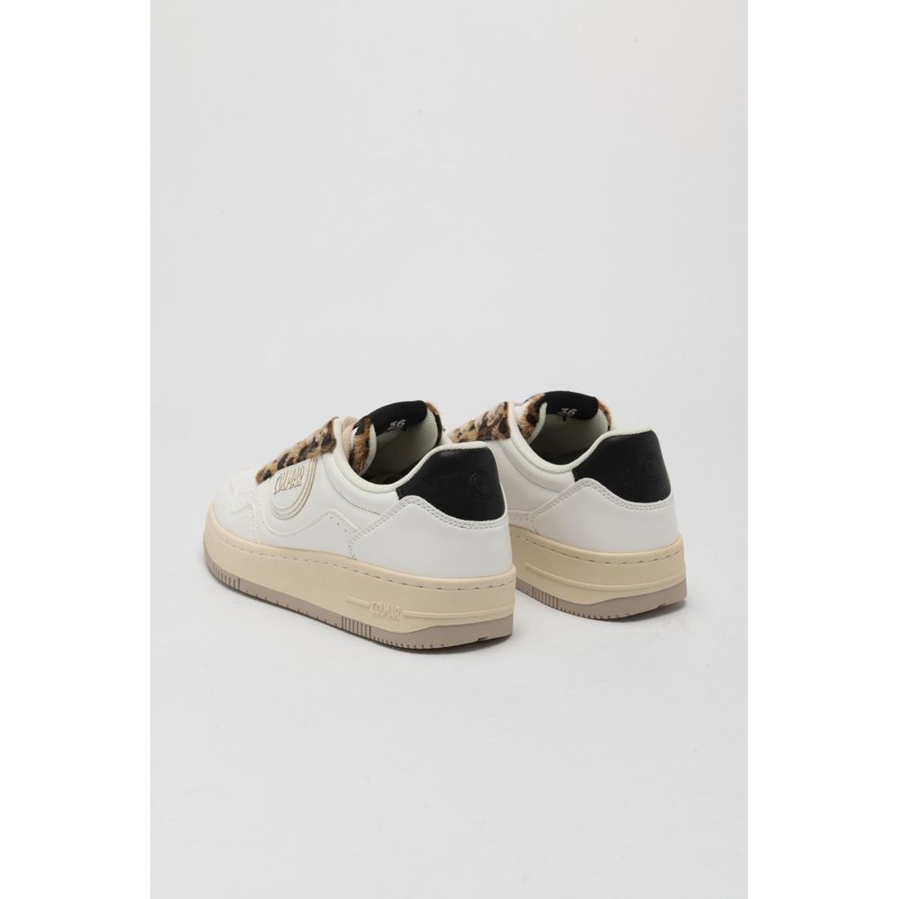 Colmar Women's Low Top Polyethylene & Polyurethane Sneakers - Black Gray Multicolor White