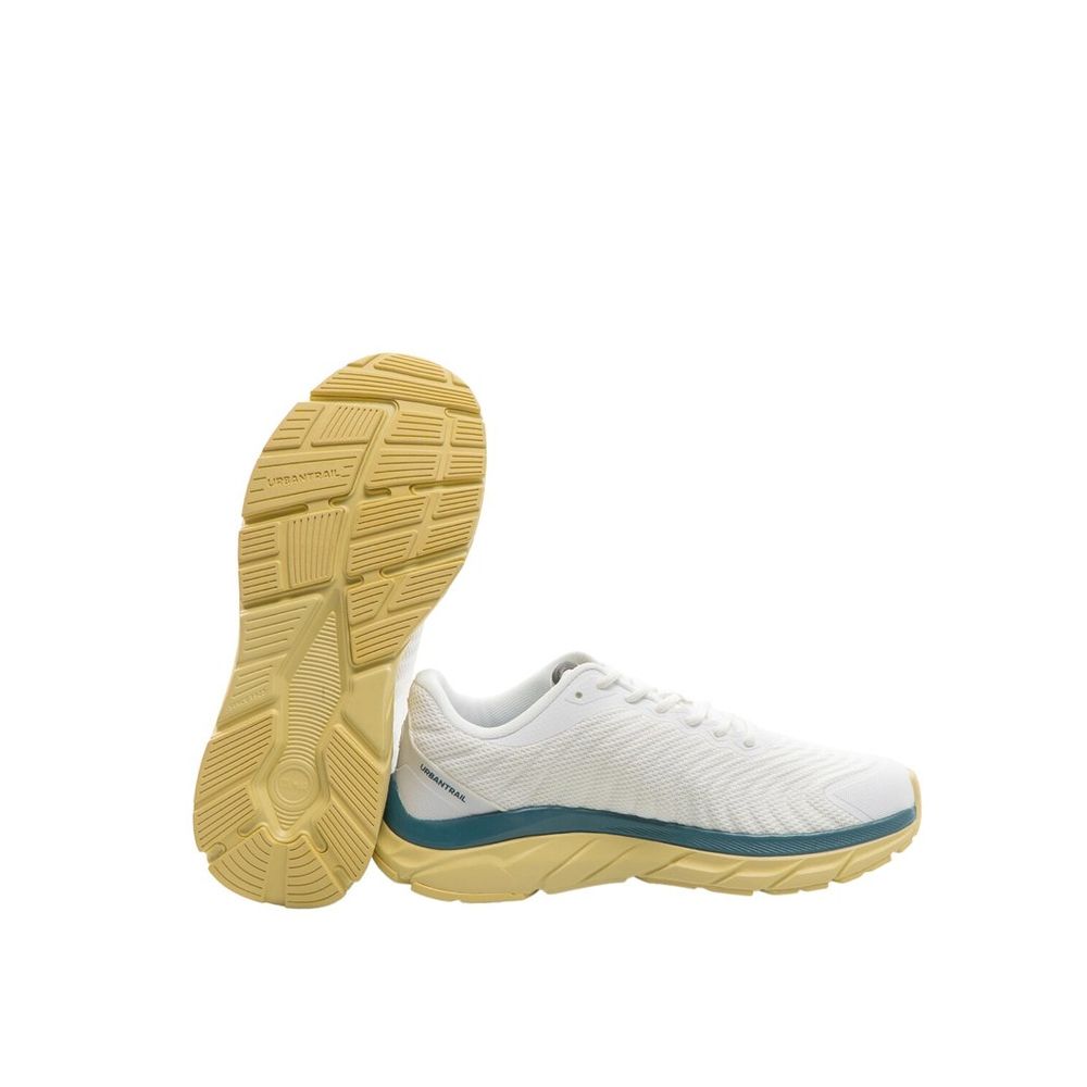 Colmar Crisp Women's Athletic Polyester & Polyurethane Sneakers - Bicolour White Yellow